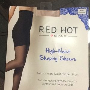 Spanx Red hot shaping sheers